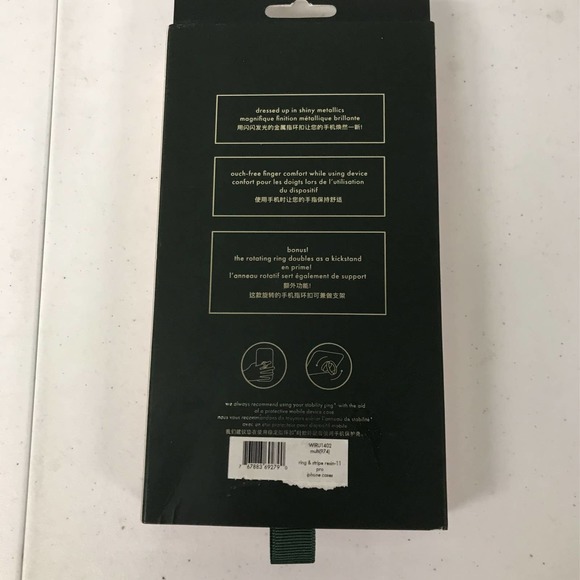 Kate Spade New York Ring & Stripe Resin iPhone 11 Pro Case - Picture 5 of 6